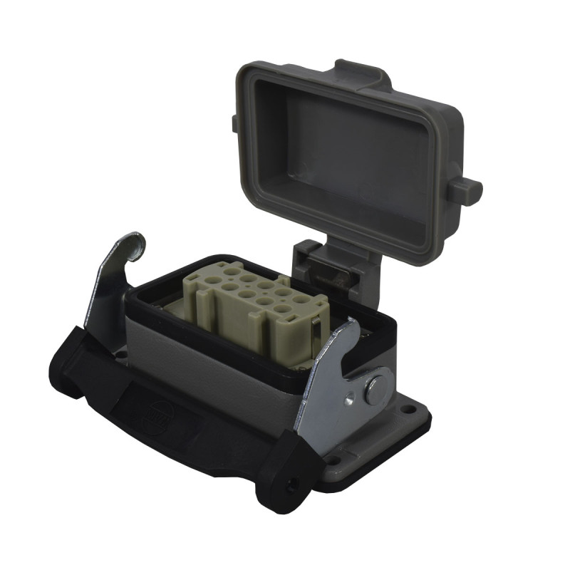 Conector Hembra 10P 16A/500V Incrustar | WAIN - Imagen 3