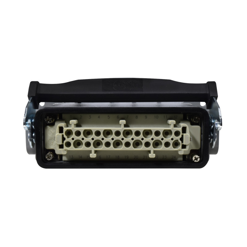 Conector Hembra 24P 16A/500V Sobreponer | WAIN - Imagen 2