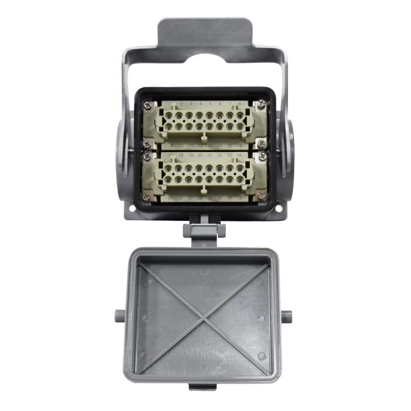 Conector Hembra 32P 16A/500V Sobreponer | WAIN - Imagen 5