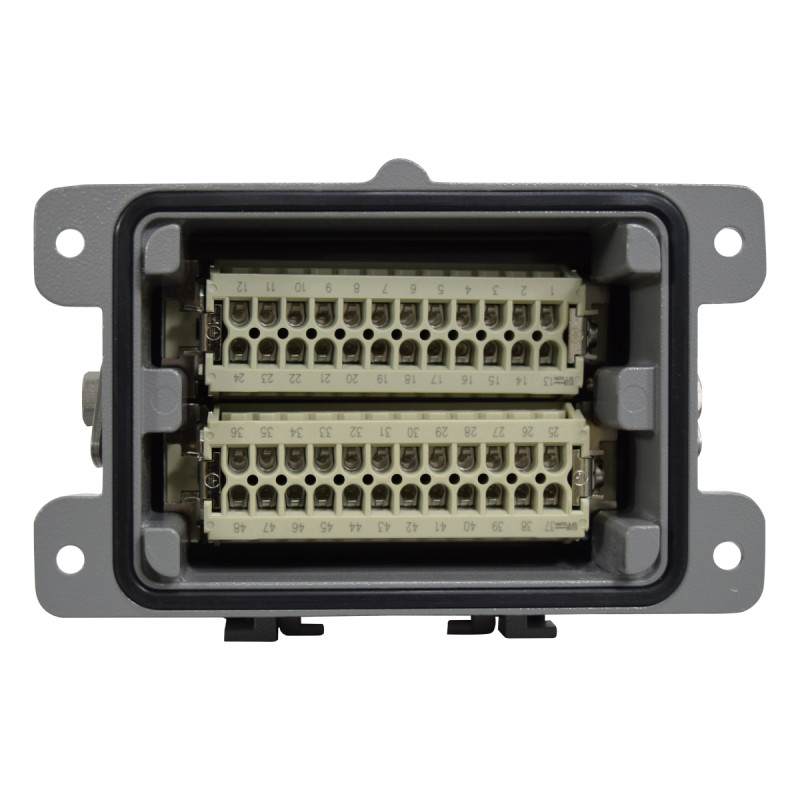 Conector Hembra 48P 16A/500V Incrustar | WAIN - Imagen 2