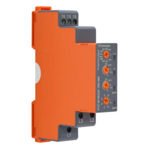 Monitor De Voltaje 3F 3 Hilos. Voltaje 295-480VAC. 1 Relé Conmutable | KLEMSAN