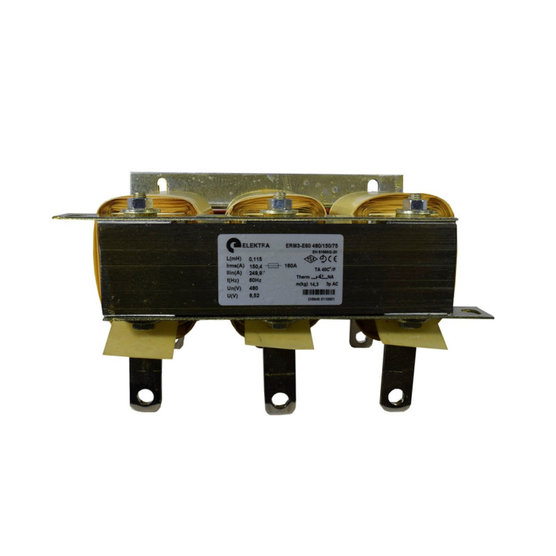 Reactancia De Motor 4KHZ / 480 VAC / 150A | ELEKTRA - Imagen 4