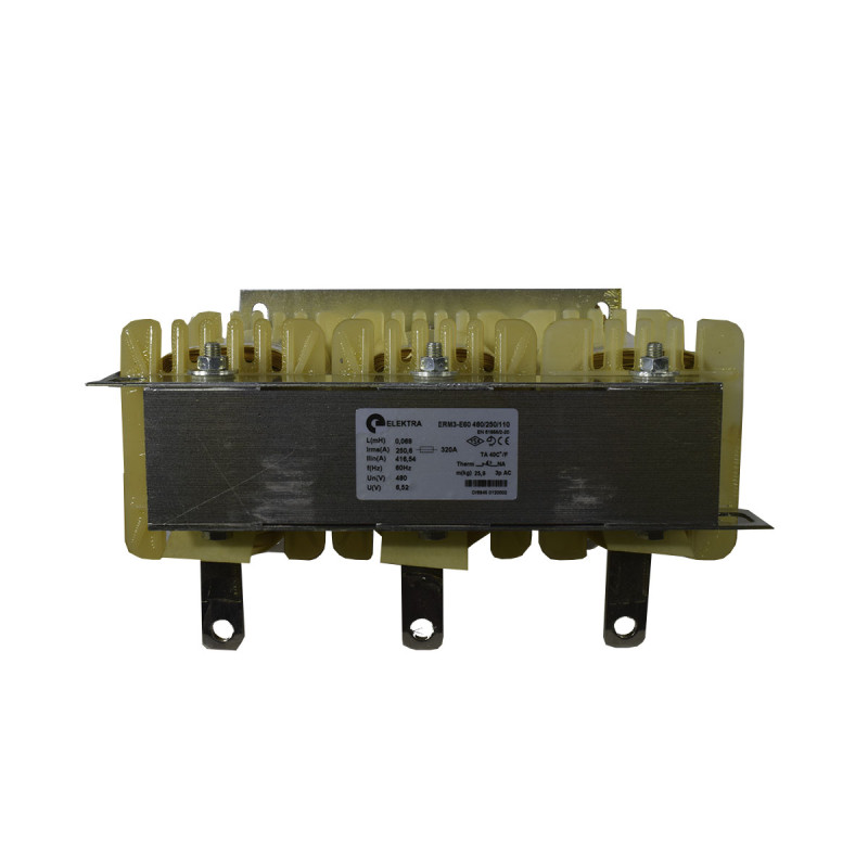 Reactancia De Motor 4KHZ / 480 VAC / 250A | ELEKTRA - Imagen 4
