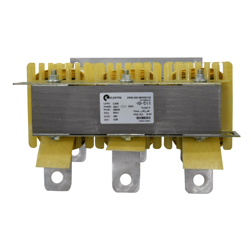 Reactancia De Motor 4KHZ / 480VAC / 300A | ELEKTRA - Imagen 4