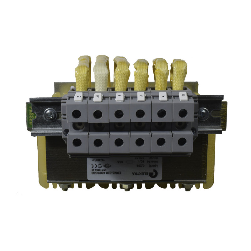 Reactancia De Motor 4KHZ / 480VAC / 60A | ELEKTRA - Imagen 4