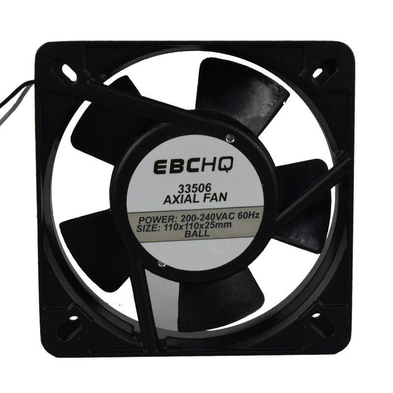 Ventilador Axial 110X110X25mm 200-240VAC | EBCHQ - Imagen 2