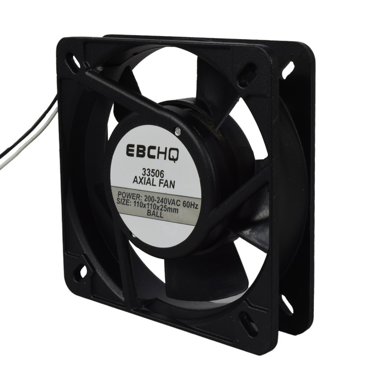 Ventilador Axial 110X110X25mm 200-240VAC | EBCHQ - Imagen 3