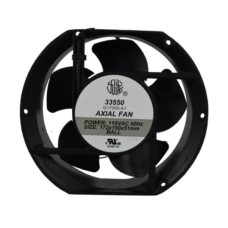 Ventilador Axial 172X172X51mm 100-125VAC Rodamiento UL | EBCHQ - Imagen 2