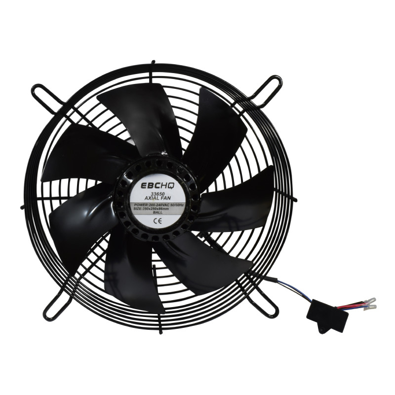 Ventilador Axial 250X250X86mm 200-240VAC CAP Rodamiento | EBCHQ - Imagen 2