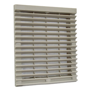 Protector Plástico Con Filtro 205X205mm Abs Gris