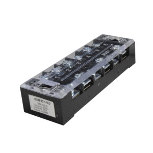 Regleta TB Con Tapa 6P 25A/600V X 20 Unid