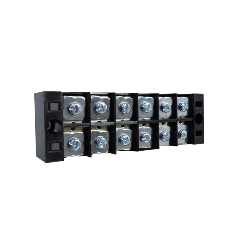 Regleta TB Con Tapa 6P 45A/600V X 20 Unid